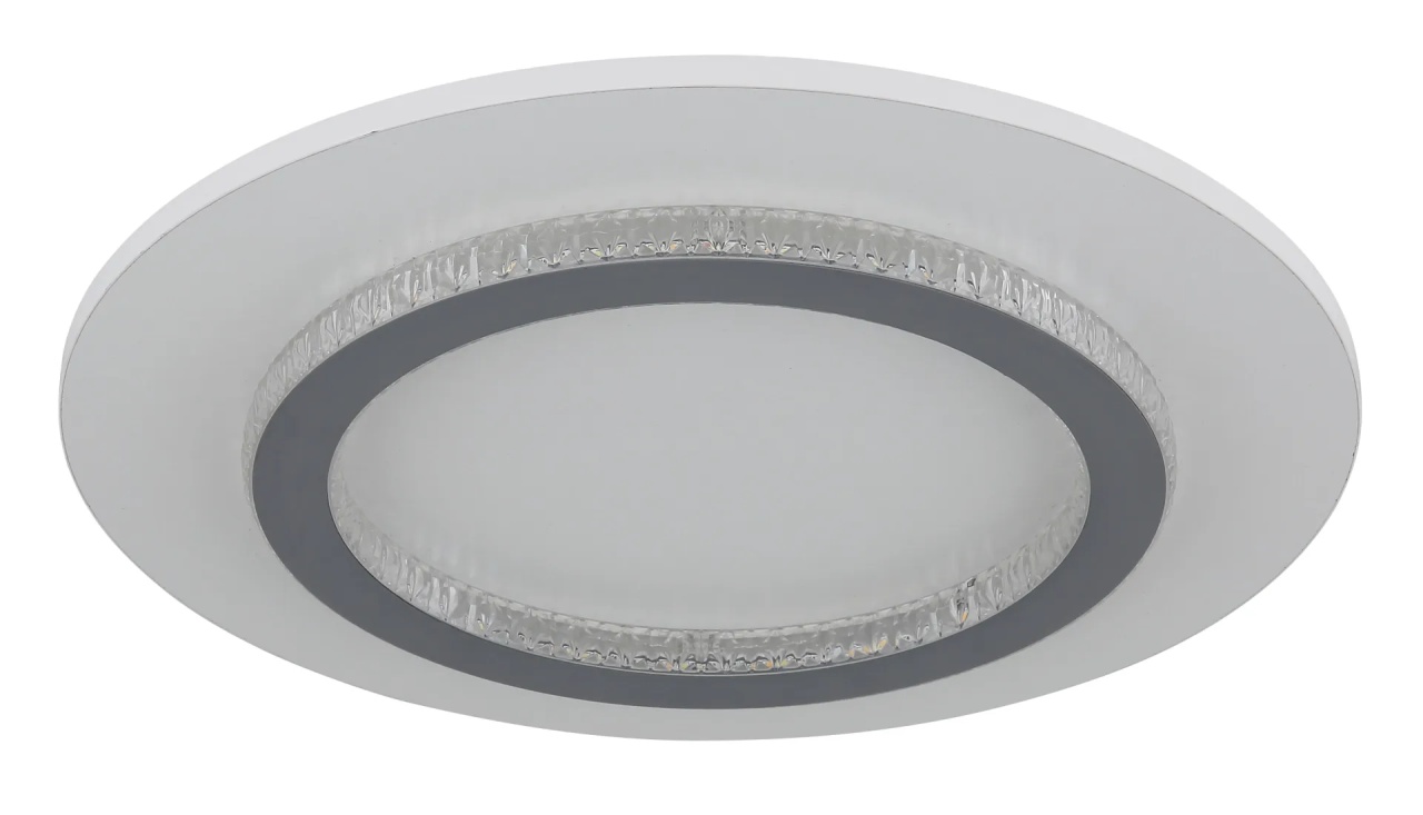 Plafoniera LED rotunda Jayden, 24W, 920lm, lumina calda/neutra/rece, IP20, gri/alba, Globo Lighting - 1 | YEO