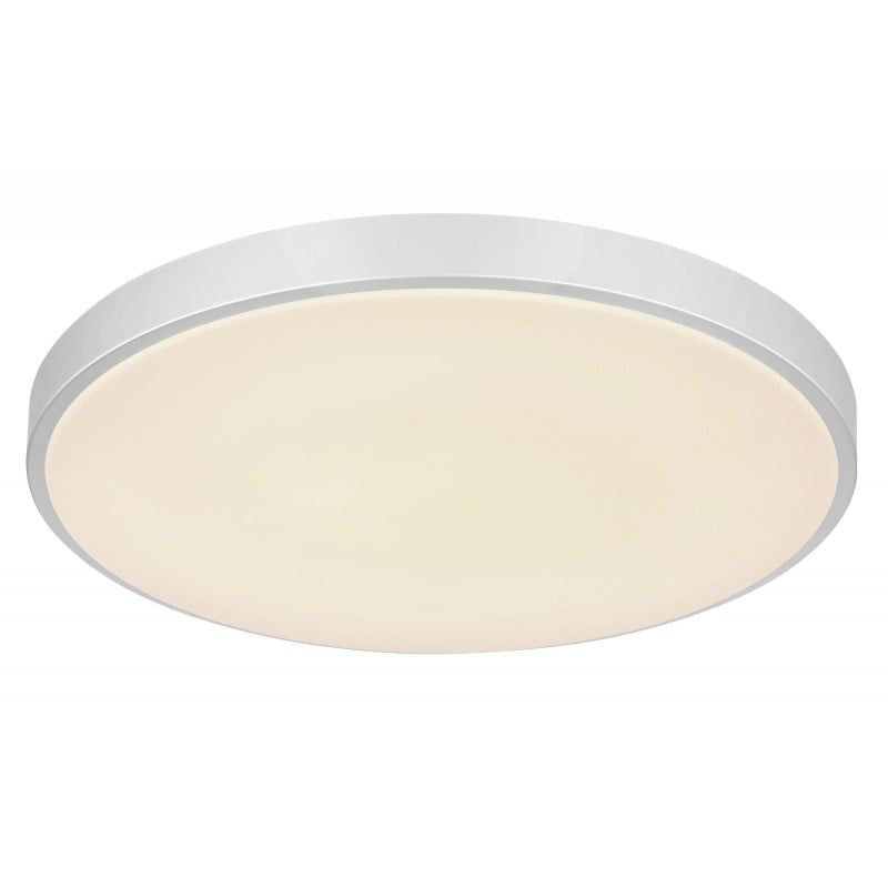 Plafoniera LED Sonny 41586-18, cu telecomandă, 18W, 1300lm, lumina calda+neutra+rece, IP20, alba, Globo Lighting