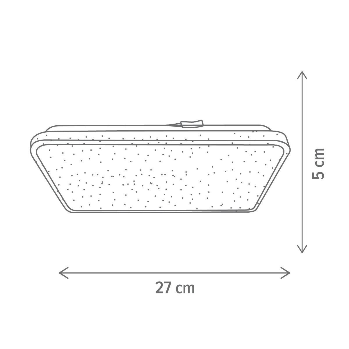 Plafoniera LED Starry, 15W, lumina neutra(4000 K), alba, Klausen