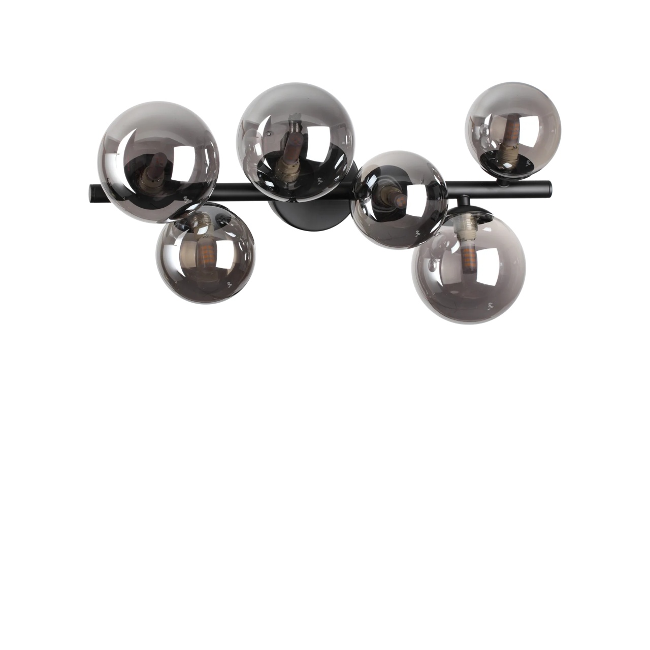 Plafoniera Perlage, 6xG9, IP20, fumurie, Ideal Lux