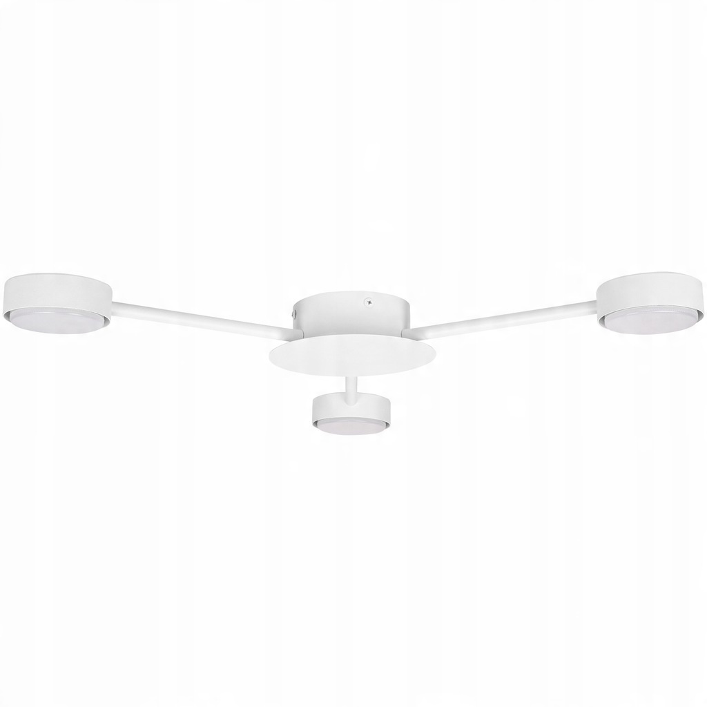 Plafoniera Zibo, 3xGX53, 65 cm, alba, Masterled