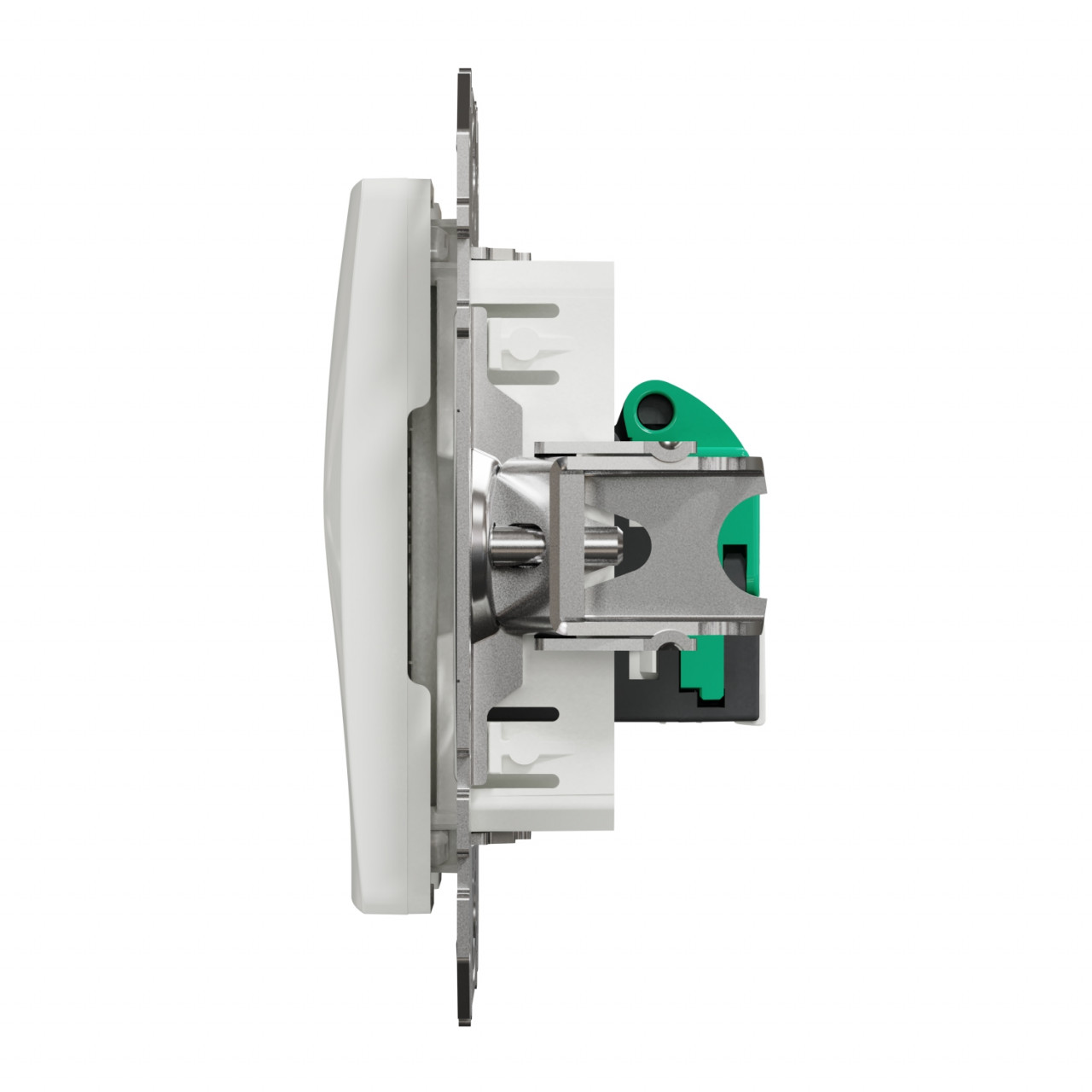 Priza internet RJ45, 5E, IP20, Alb, Schneider Sedna Design