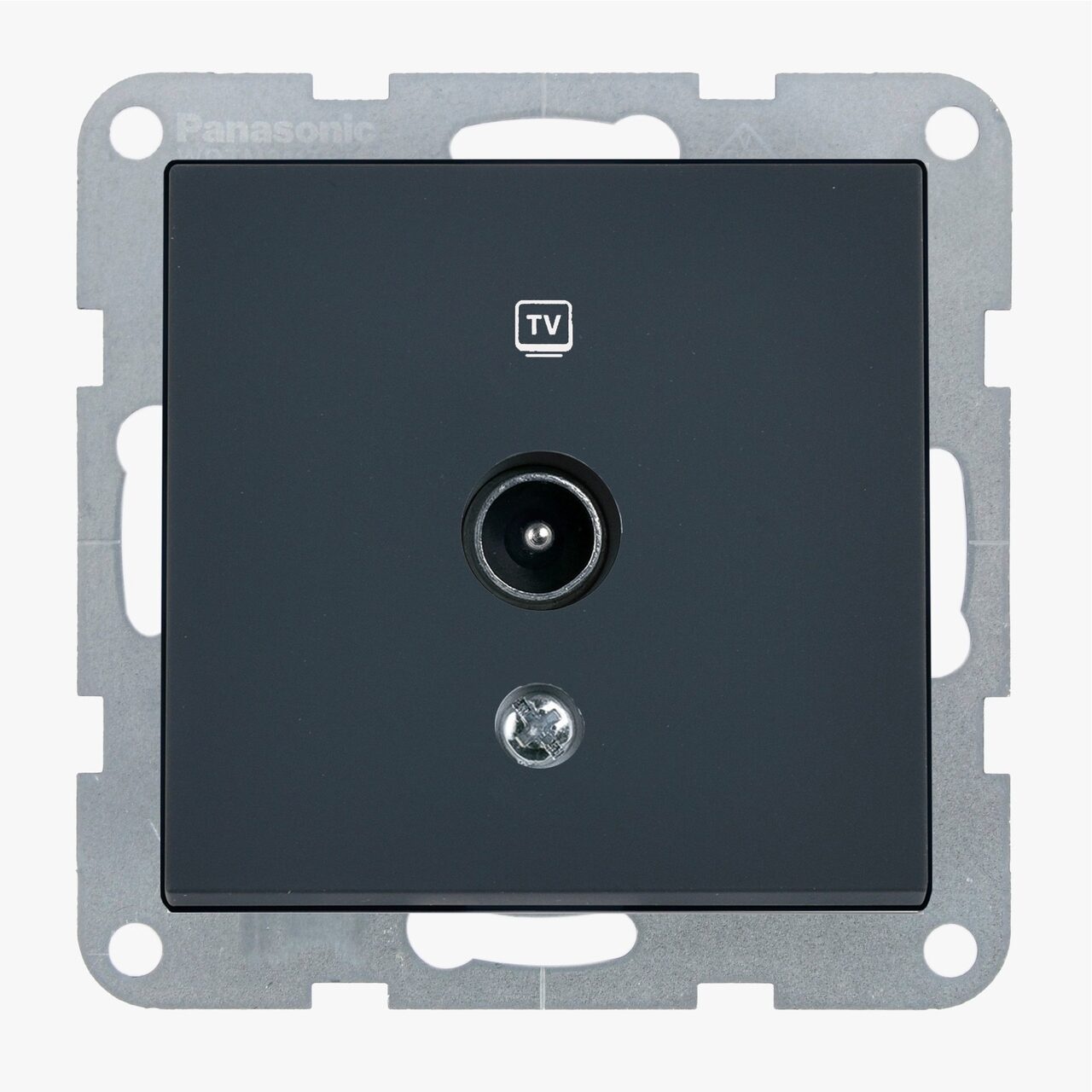 Priza TV finala, IP20, Night, Panasonic Karre Plus 55 Soft Touch