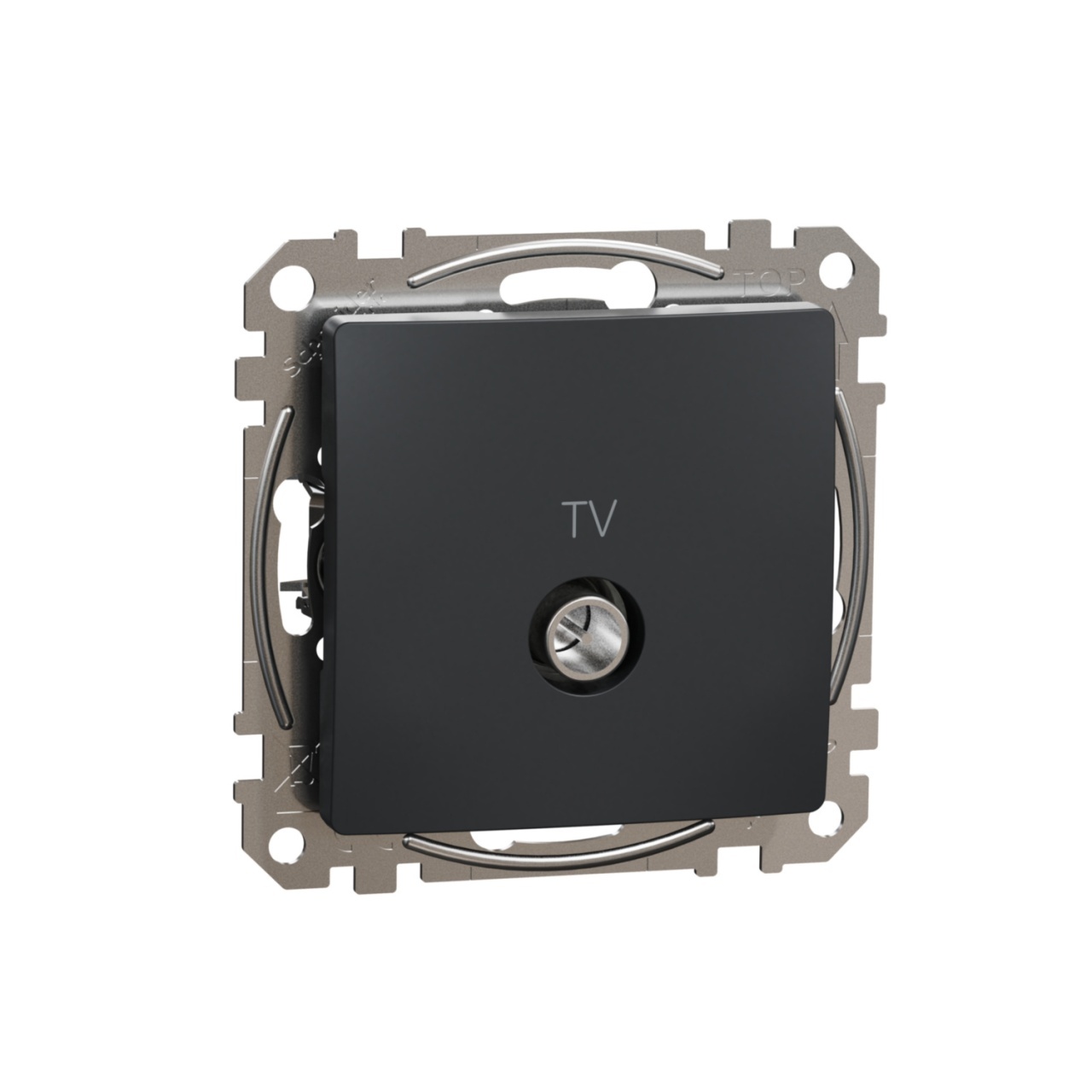 Priza TV intermediara 7dB, antracit, Schneider Sedna Design