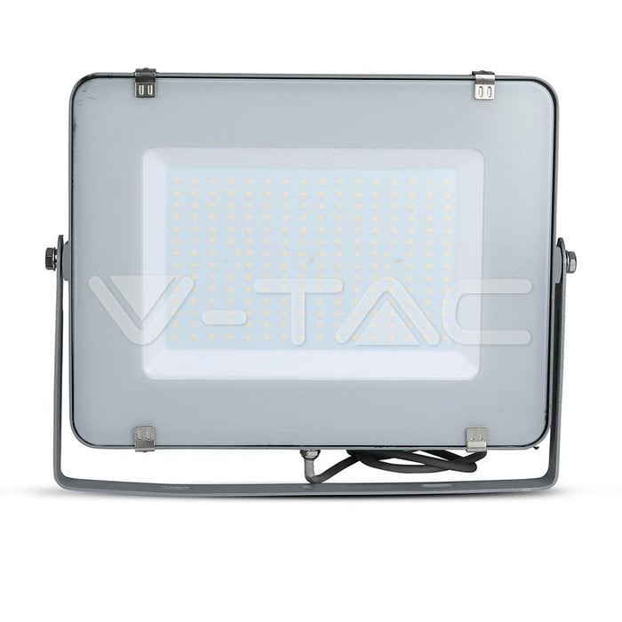 Proiector led chip Samsung 200W, 16000lm, IP65, lumina rece 6400K, gri, IK05, V-TAC, 5 ani garantie - 2 | YEO