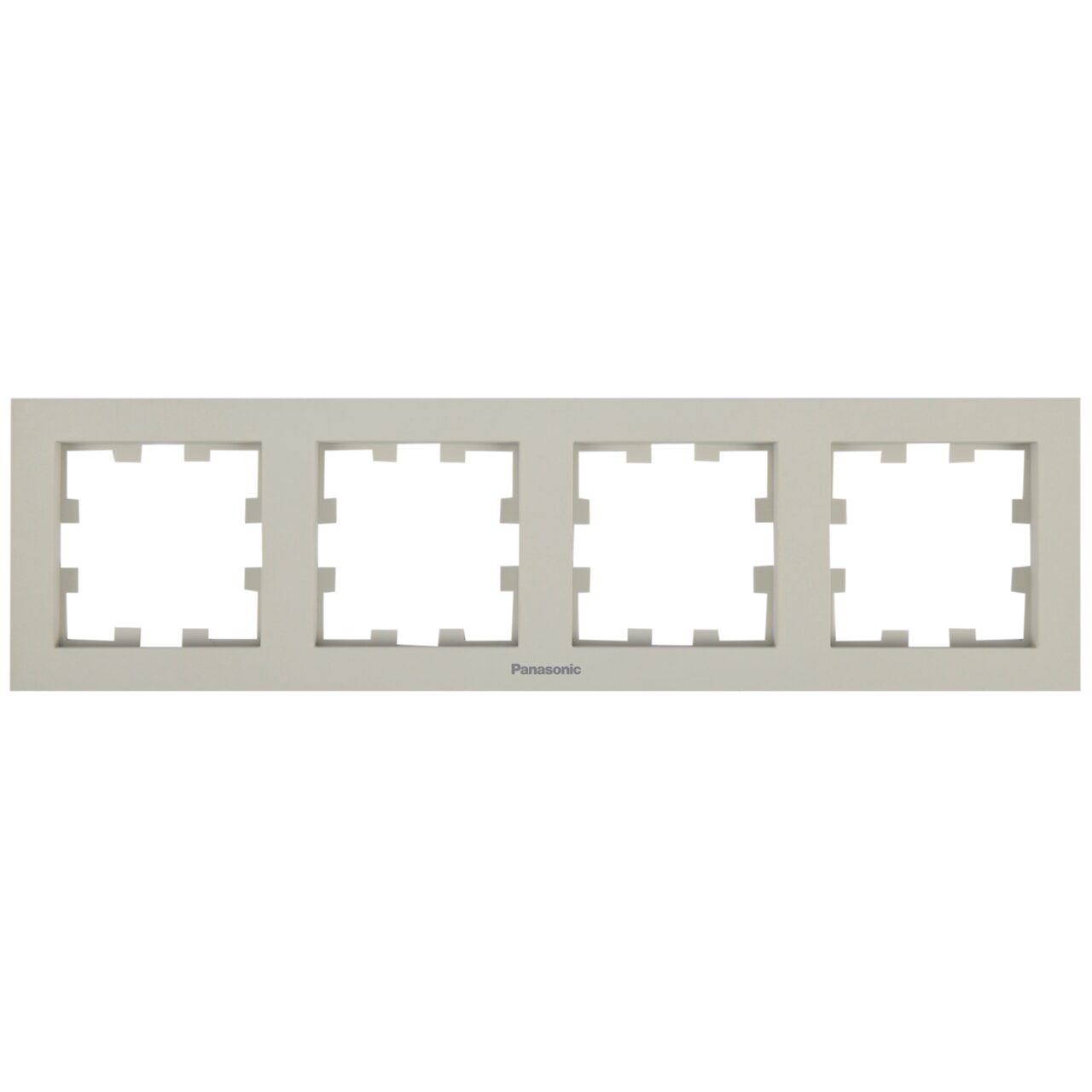 Rama 4 module orizontala, IP20, Sandstone, Panasonic Karre Plus 55 Soft Touch