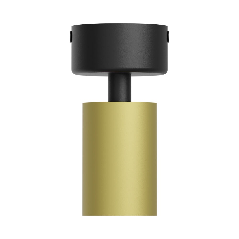 Spot aplicat GU10 rotund Beta, aluminiu, auriu, IP20, Braytron - imagine 4