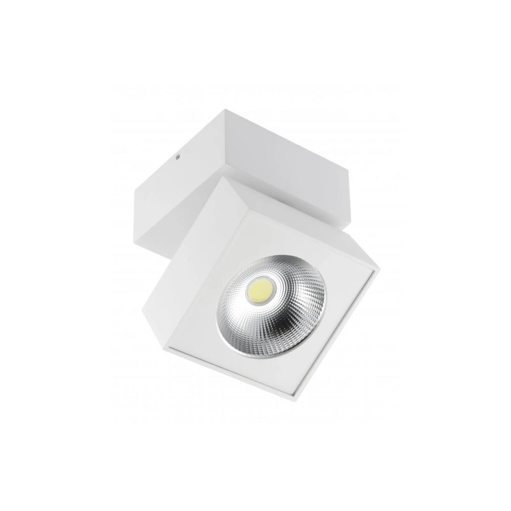 Spot LED 8W Aplicat, GTV, 298lm, Lumina Neutra (4000K), Alb - 1 | YEO