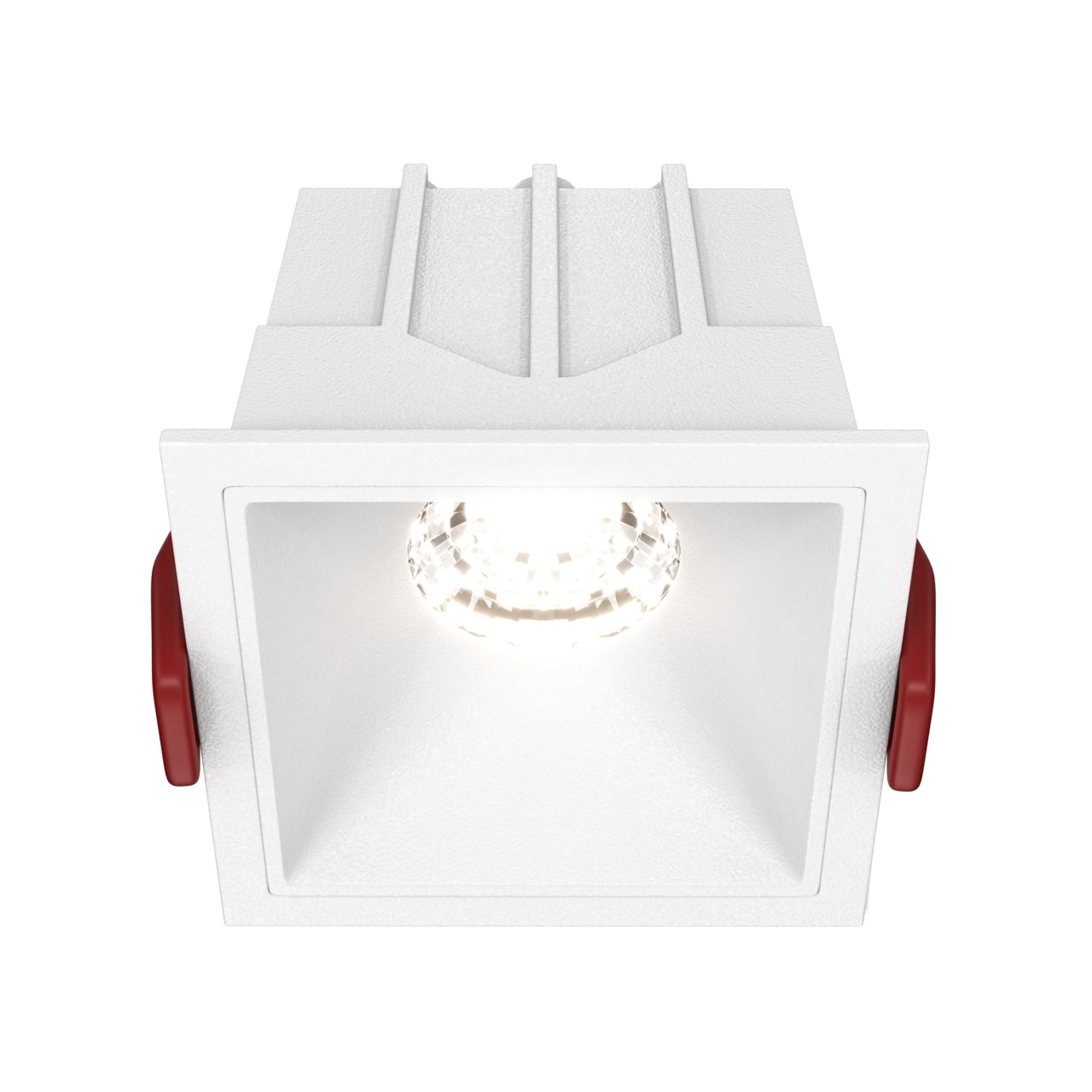 Spot LED Alfa DL043-01-10W4K-SQ-W, 10W, 550lm, lumina neutra, IP20, alb, Maytoni