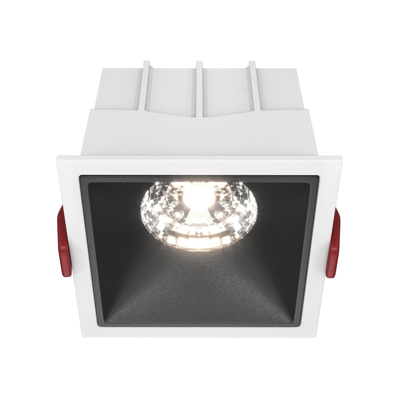 Spot LED Alfa DL043-01-15W4K-SQ-WB, 15W, 1150lm, lumina neutra, IP20, alb+negru, Maytoni