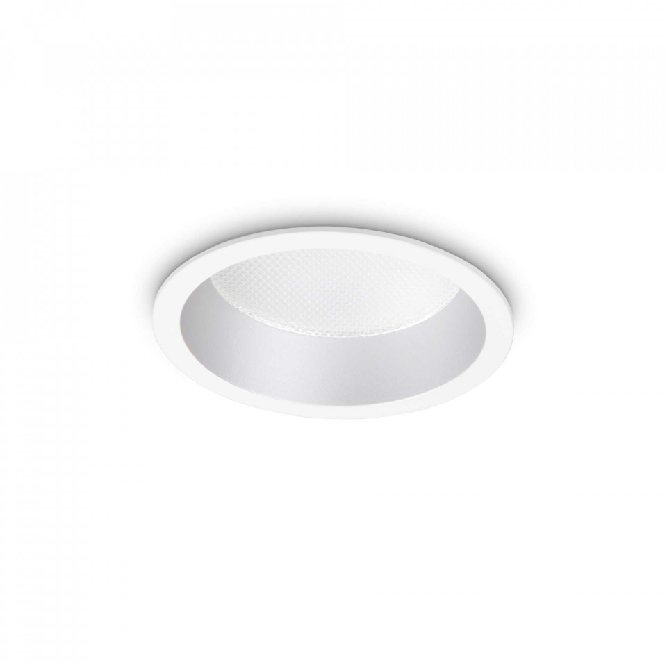 Spot LED Deep Fi 249018, 10W, 1200lm, lumina calda, IP20, alb, Ideal Lux