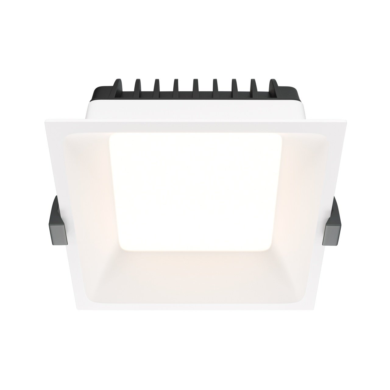 Spot LED Okno DL056-12W3K-W, incastrat, 12W, 900lm, lumina calda, IP44, alb, Maytoni