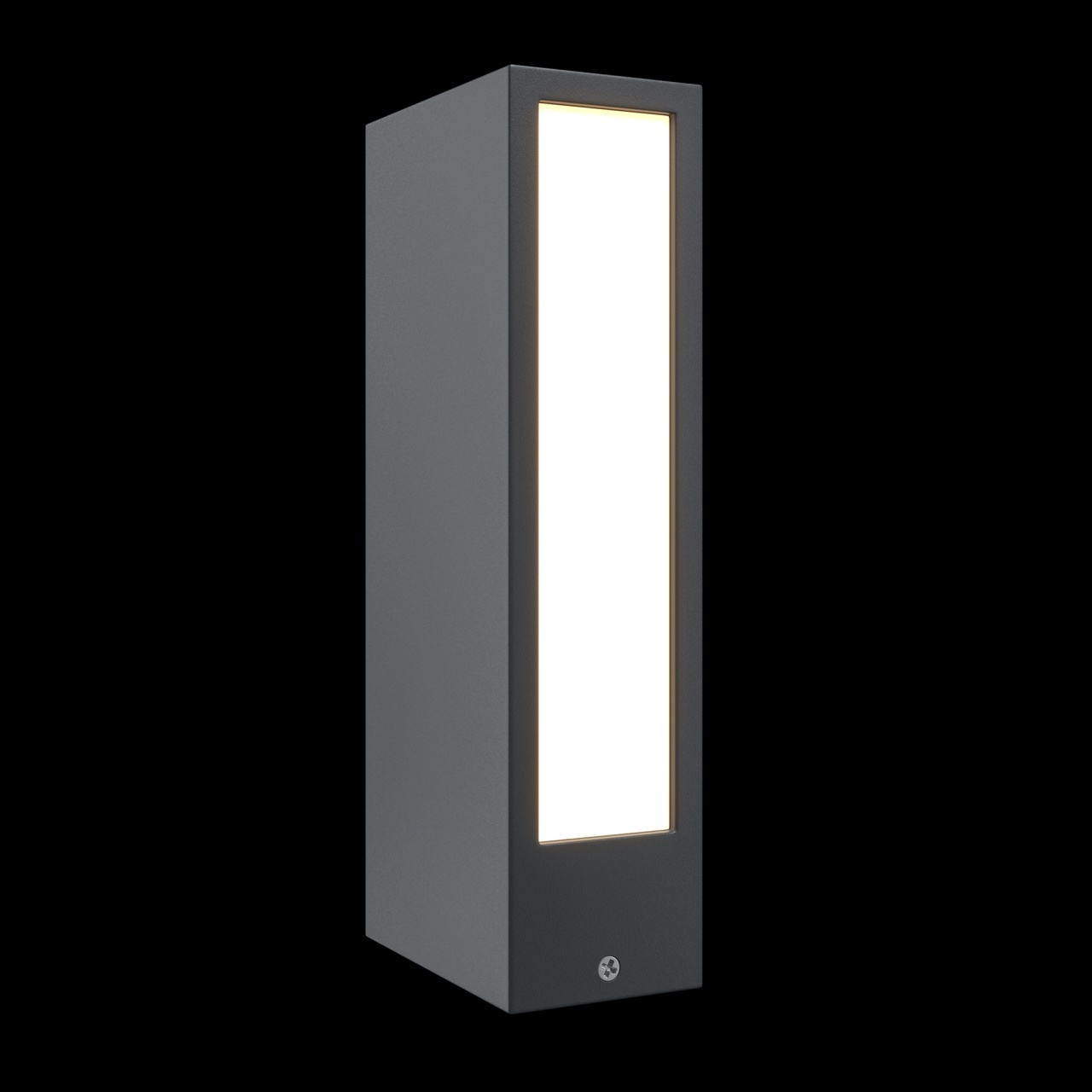 Stalp pentru exterior LED Hof O422FL-L6GF, 6W, 200lm, lumina calda, IP65, grafit, Maytoni - 1 | YEO