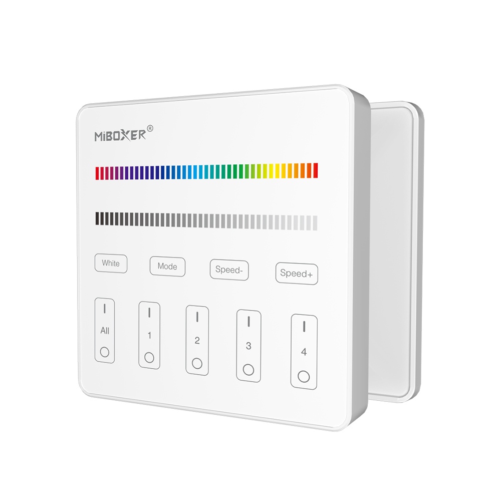 Telecomanda panou RGBW 4 zone, alba, Miboxer Milight - imagine 5