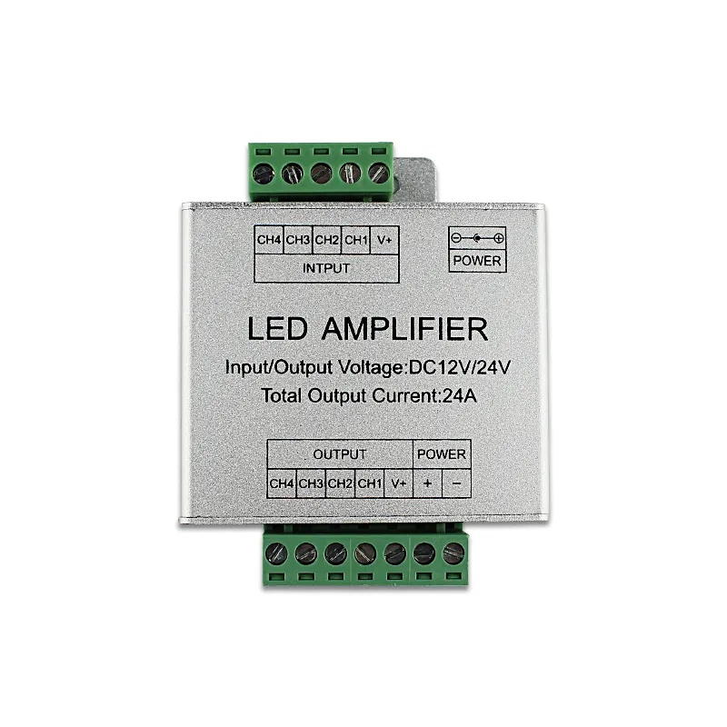 Amplificator banda led RGBW 24A 12-24V