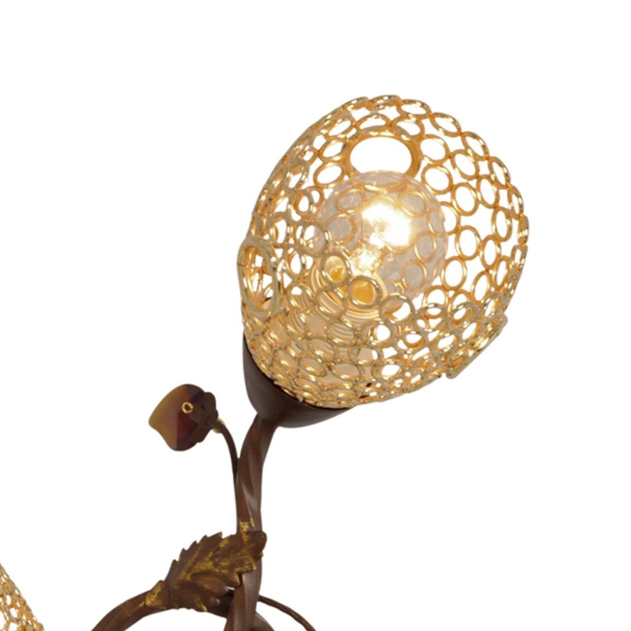 Aplica Egipt KL-7160, 2xE14, metal maro auriu, stil clasic elegant, IP20, Klausen - imagine 3