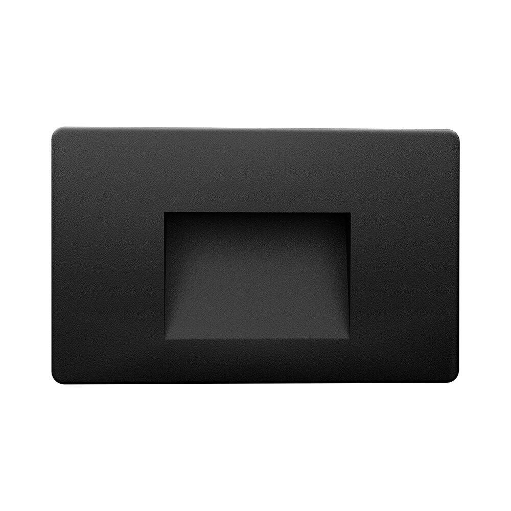 Aplica exterior LED Vekta, 3W, lumina calda/neutra/rece, IP65, neagra, Braytron - imagine 6