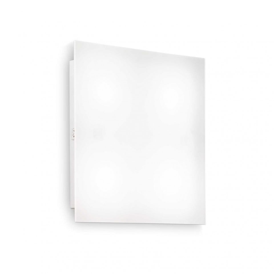 Aplica Flat 134901, 4xGX53, transparenta, IP20, Ideal Lux