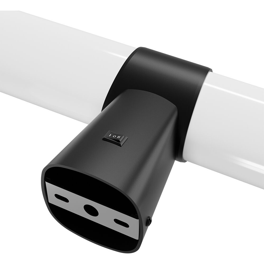 Aplica LED baie 16W, lumina calda/neutra/rece, neagra, IP44, Braytron - imagine 6