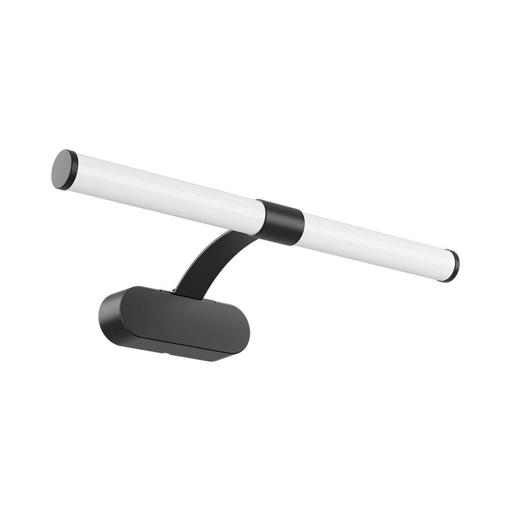 Aplica LED baie 7W, lumina neutra (4000 K), neagra, IP44, Braytron - imagine 2