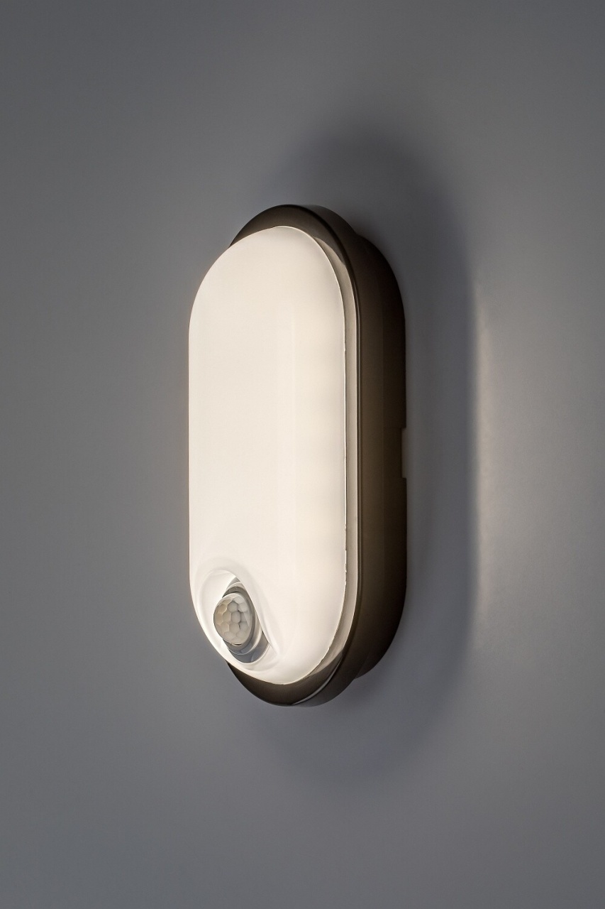 Aplica LED exterior Hort2, 15W, 1300 lm, lumina neutra (4000 K), senzor infrarosu, IP65, neagra, Rabalux - Imagine 3