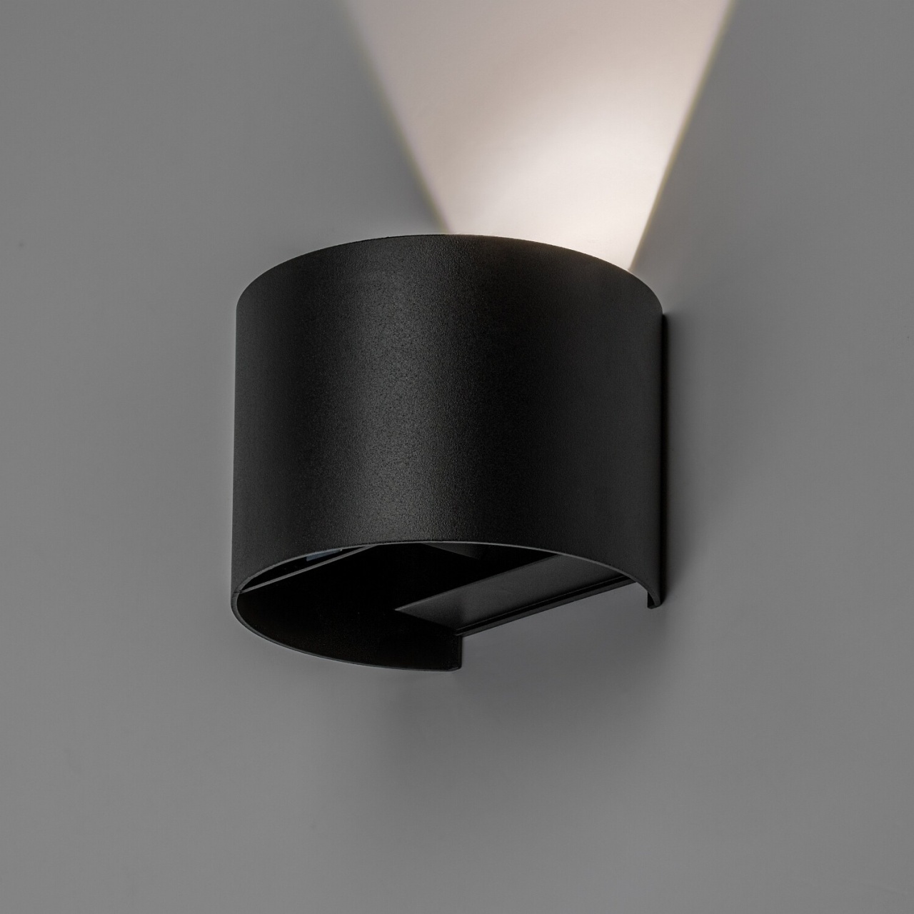 Aplica LED exterior Virna, 5W, 420 lm, lumina calda/neutra/rece, IP54, neagra, Rabalux - Imagine 10
