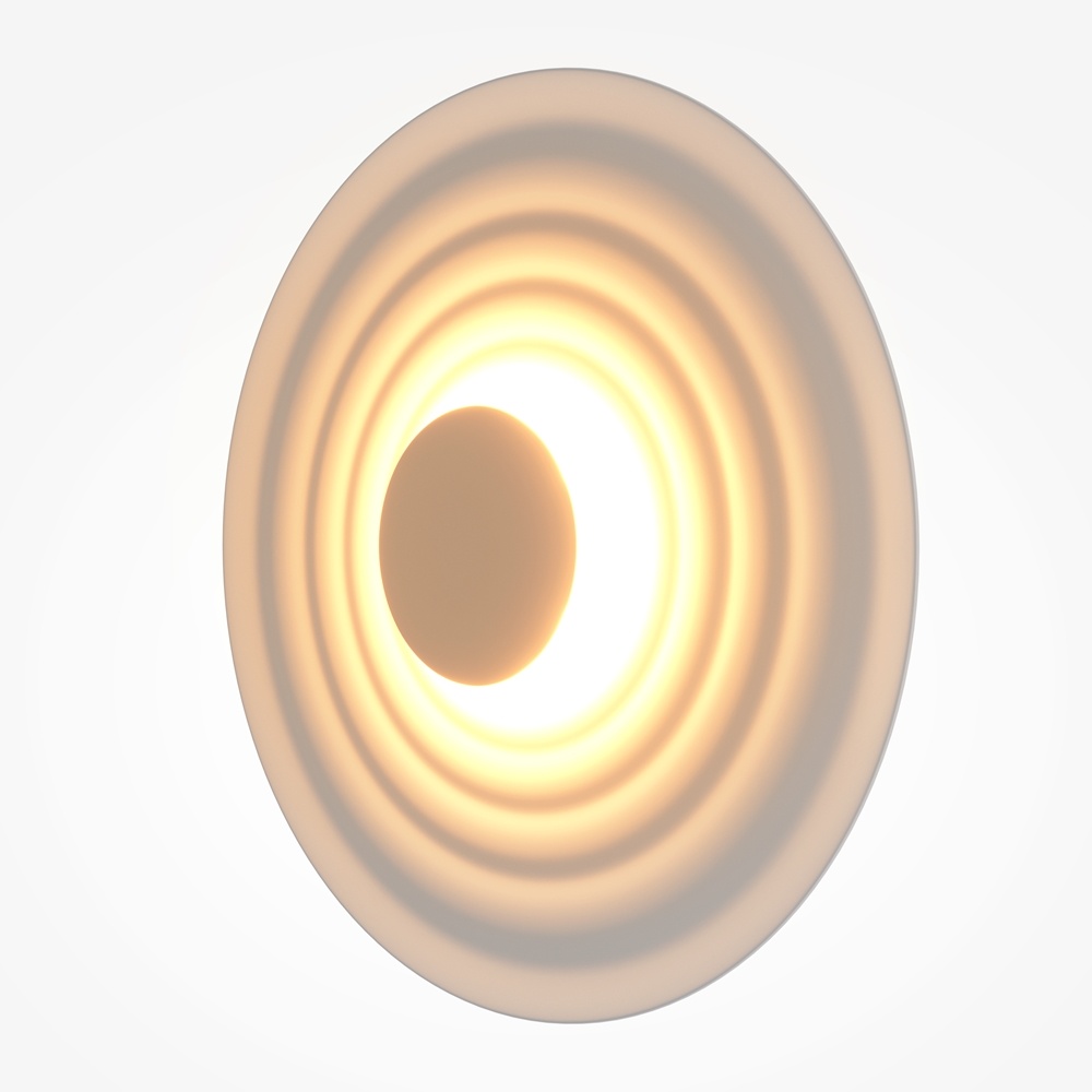 Aplica LED Nami 6W, lumina calda (2700 K), alba, Maytoni - imagine 4