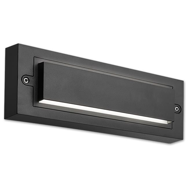 Aplica LED pentru exterior neagra, 6W, 110lm, lumina neutra (4000K), IP65, Masterled