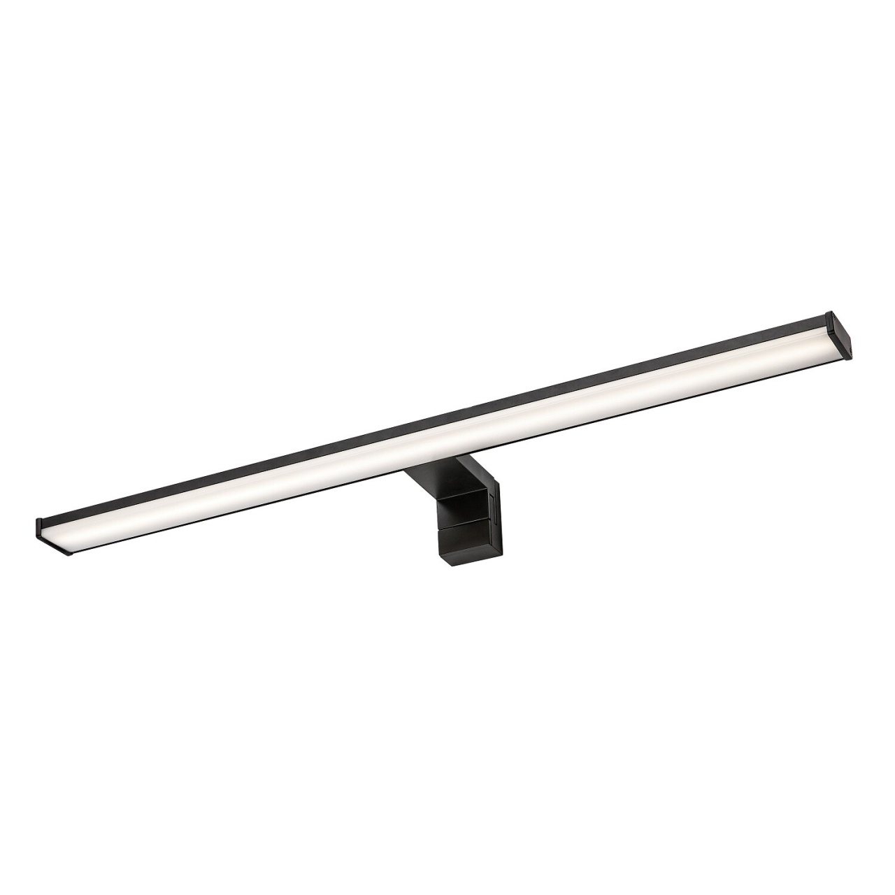 Aplica LED Seyra, 12W, 910 lm, lumina neutra (4000 K), IP44, neagra, Rabalux