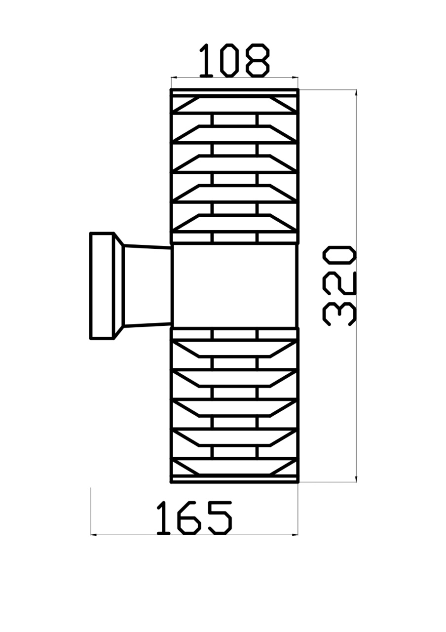 Aplica pentru exterior Bronx O576WL-02GR, 2xE27, gri, IP54, Maytoni