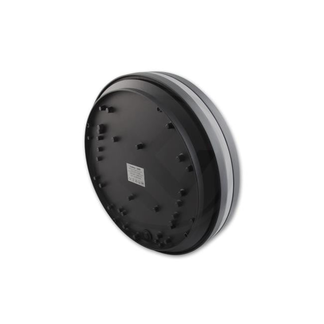 Aplica pentru exterior rotund, negru, alb, 2 becuri, dulie E27, IP44, Masterled - 2 | YEO