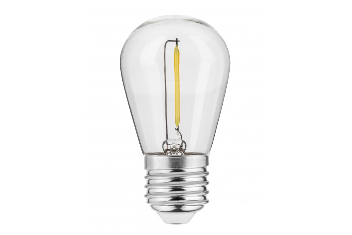 Bec LED 0.5W(6W) GTV, S14, E27, 50 lm, lumina neutra (4000 K), clasa energetica G