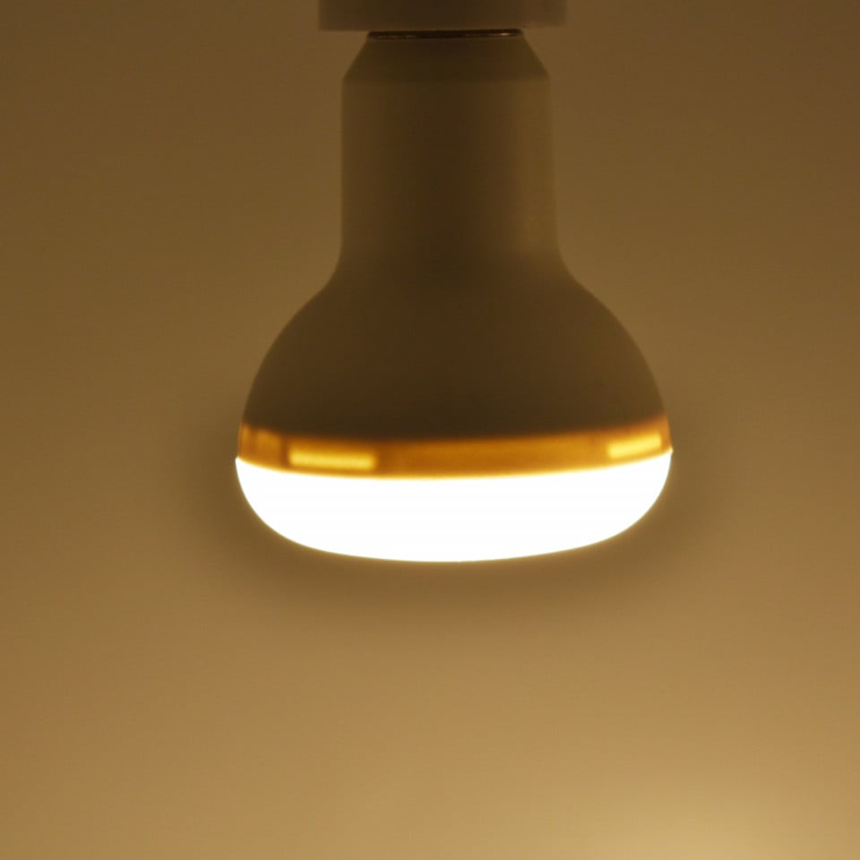 Bec LED Braytron, 6W(45W), R50, E14, 550 lm, lumina calda (3000K), clasa energetica F