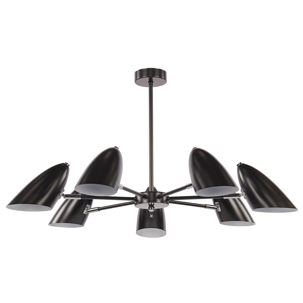 Candelabru Aida MOD033PL-07B, 7xE14, neagra, IP20, Maytoni - 2 | YEO