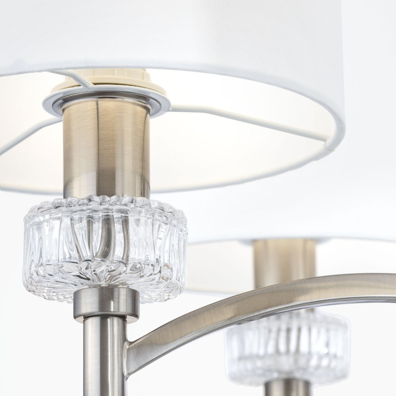 Candelabru Alicante MOD014CL-06N, 6xE14, nichel+alb, IP20, Maytoni - 3 | YEO