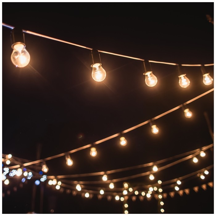 Ghirlanda solara LED STARLIGHT NEO, 10m, 20xE27, telecomanda, Kobi - imagine 2