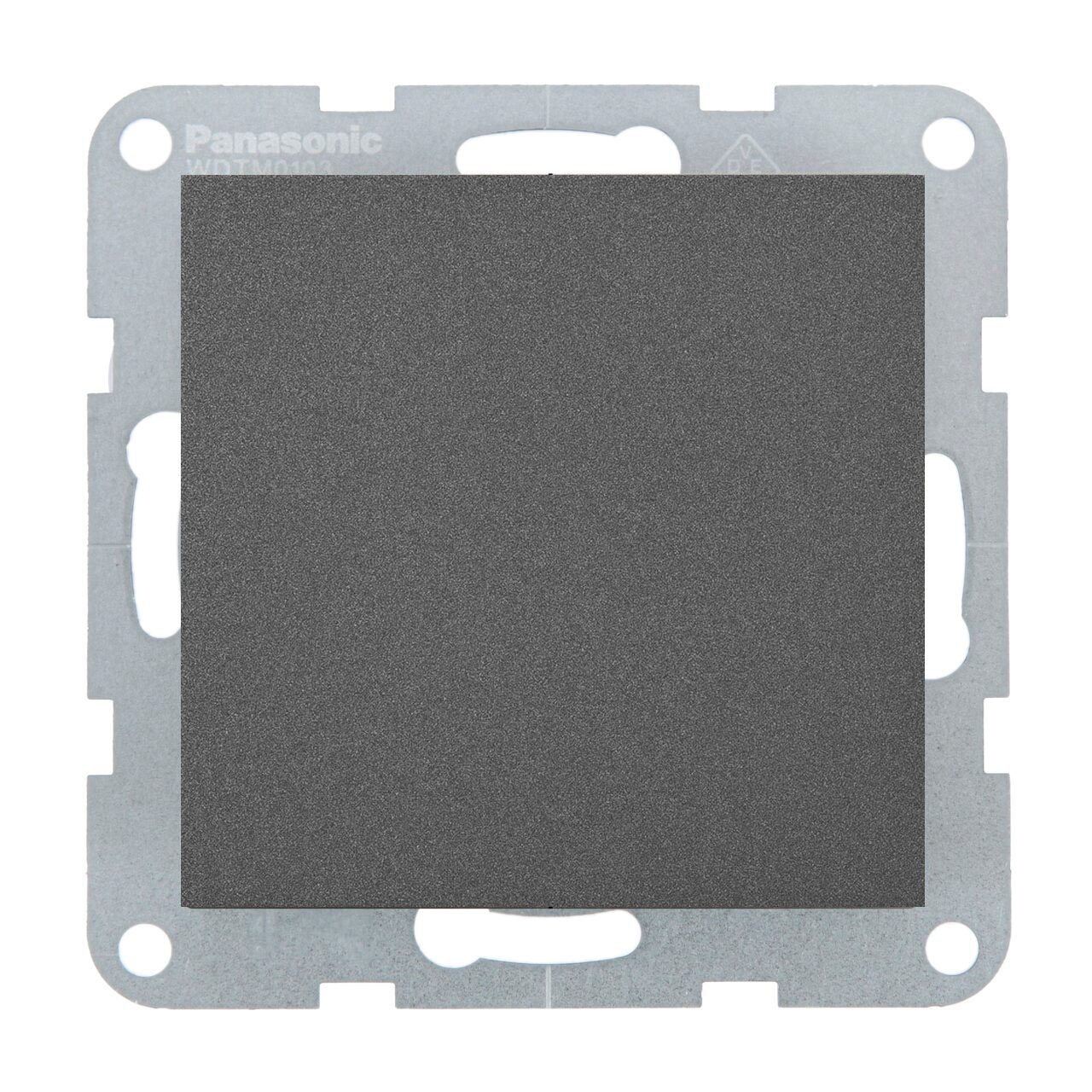 Intrerupator simplu 10A, IP20, Grafit, Panasonic Karre Plus 55