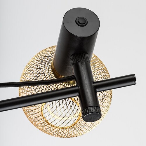 Lampadar Alenith, 1xE27, metal, IP20, negru mat, Rabalux