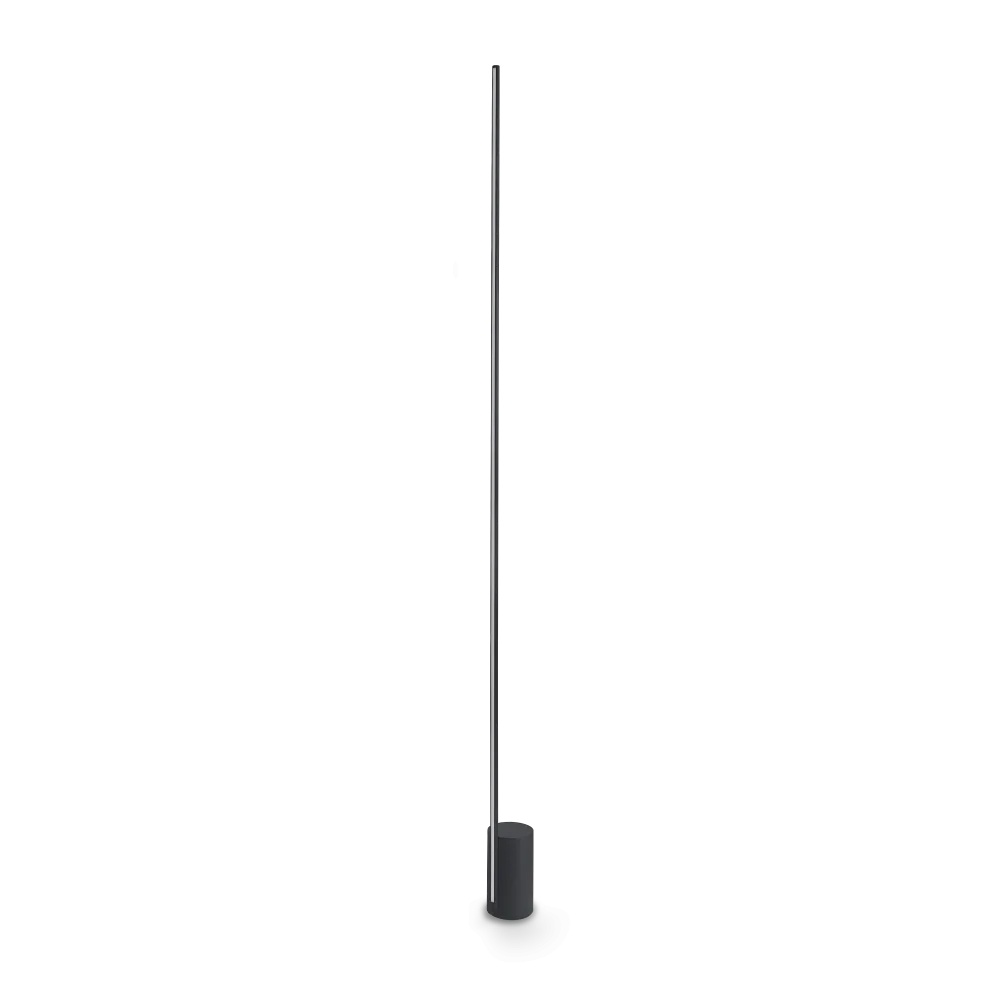 Lampadar LED Essence Round 24W, lumina calda (3000 K), 1500lm, IP20, negru, dimabil, Ideal Lux