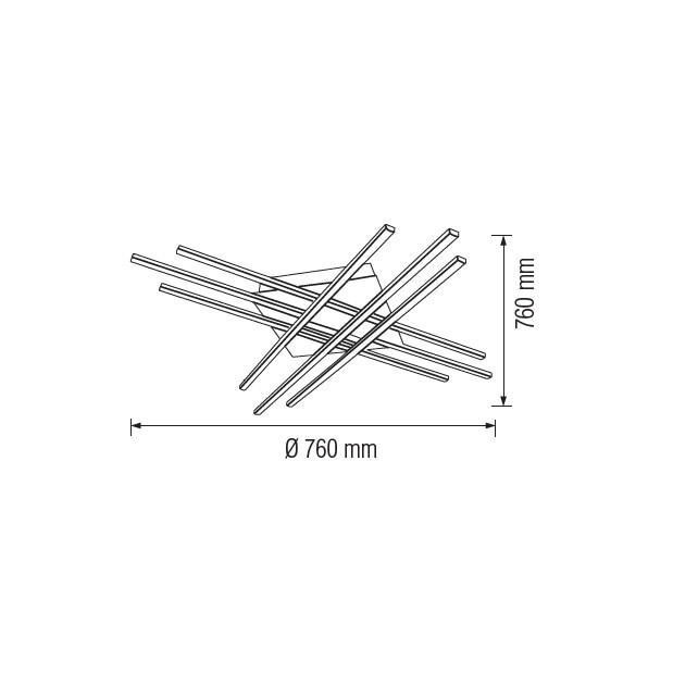 [Lichidare stoc]Plafoniera LED Glory 019-019-0045, 45W, 3900lm, lumina neutra, IP20, crom, Horoz Electric - 1 | YEO