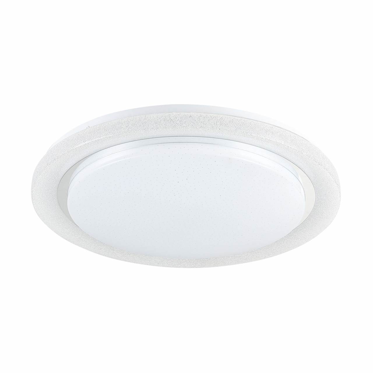 [Lichidare stoc]Plafoniera LED Saturnus KL151001, cu telecomanda, 30W, 2400lm, lumina calda+neutra+rece, IP20, alba, Klausen