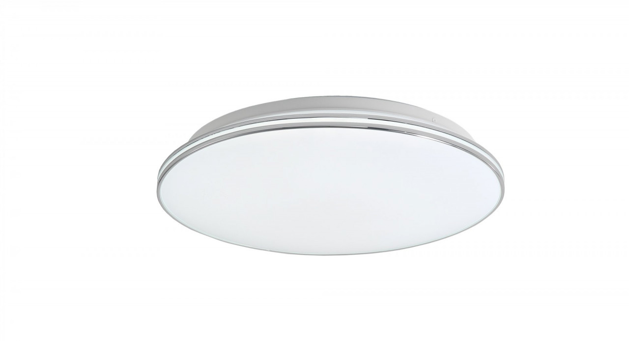 [Lichidare stoc]Plafoniera LED Skyight KL151005, 24W, 1680lm, lumina neutra, IP20, alba+crom, Klausen