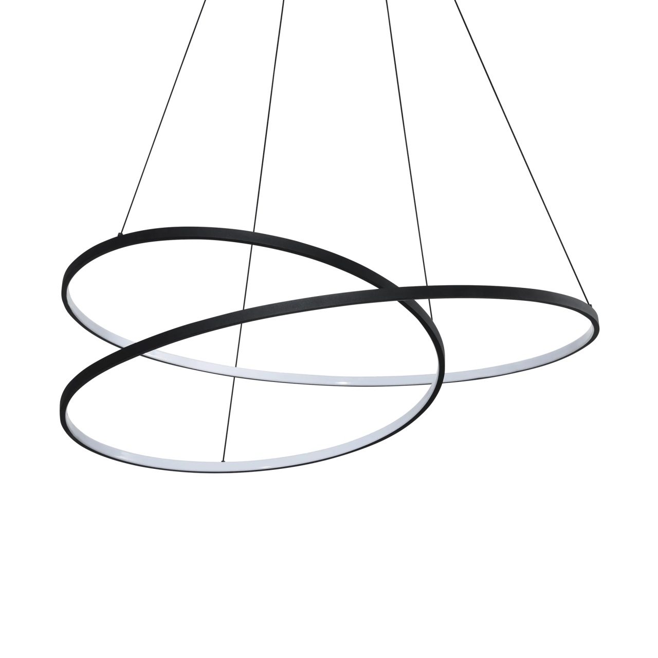 Lustra LED Oz, 75W, 5570lm, lumina calda (3000 K), IP20, alba, Ideal Lux
