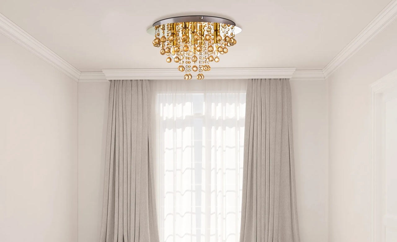 Lustra London, 5 x E14 max. 40W, 460 mm, IP20, aurie, Globo Lighting