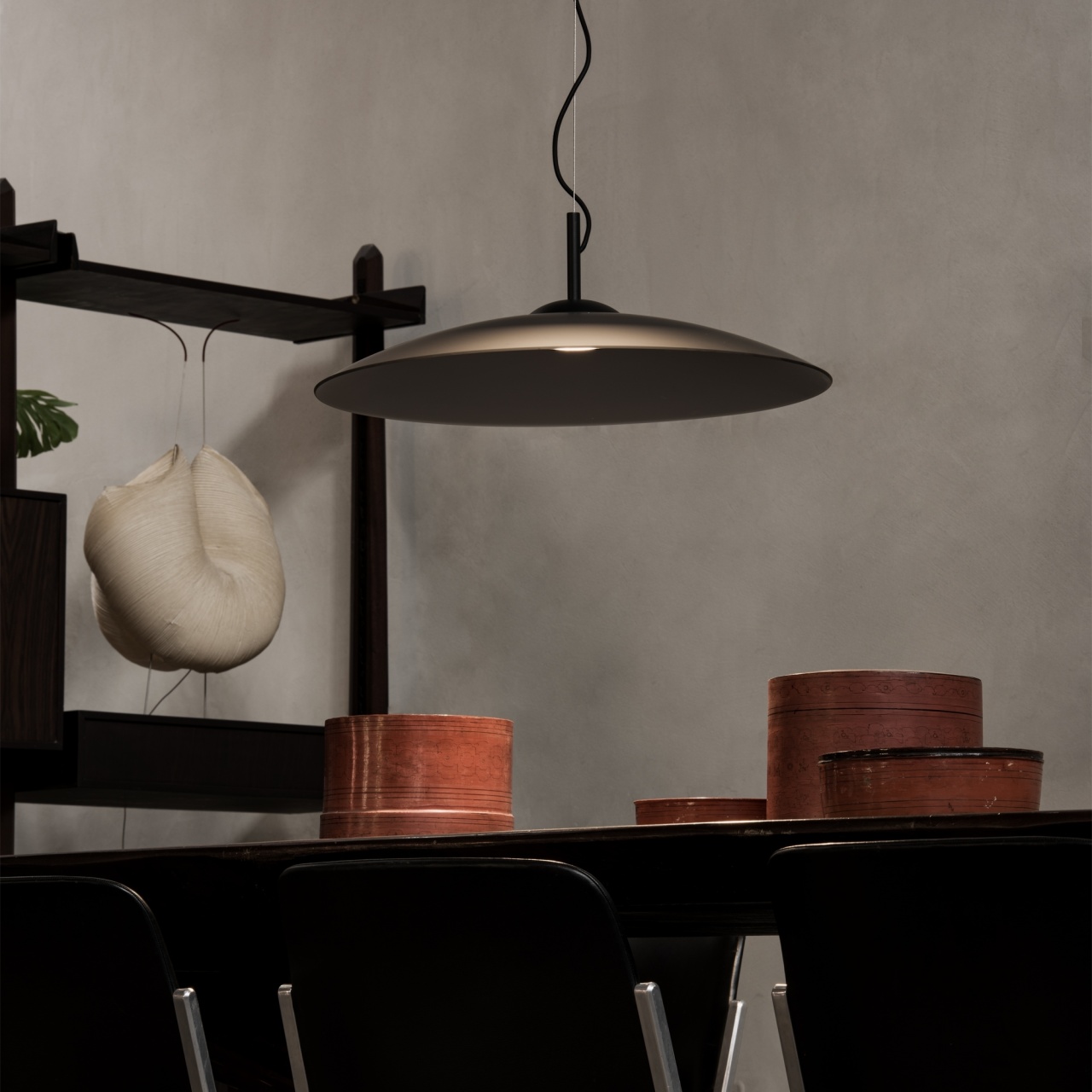 Pendul Eclipse 1xGX53, negru, Ideal Lux - imagine 2