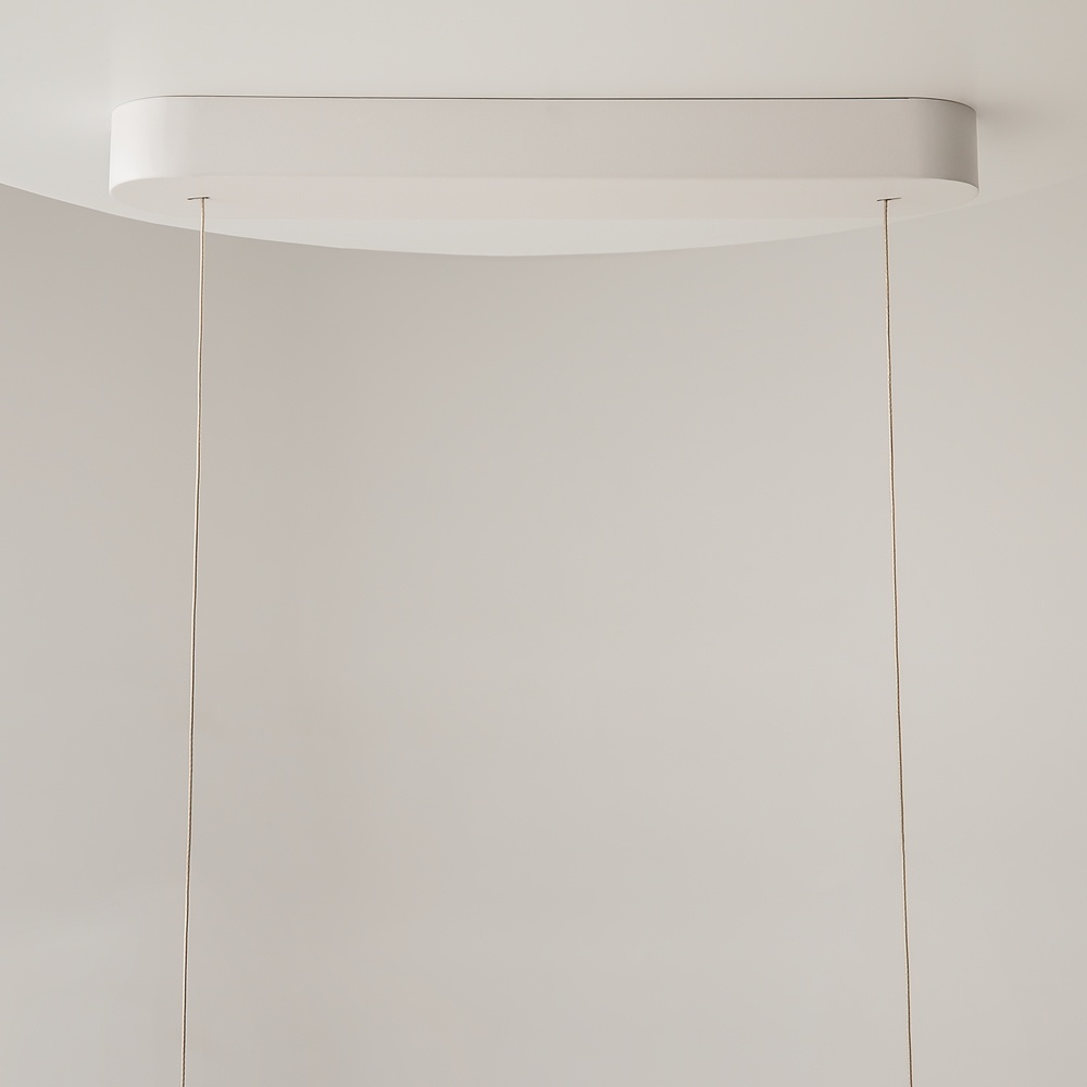 Pendul LED Spirito 14W, lumina calda (3000 K), dimabil, alb, Maytoni - imagine 7