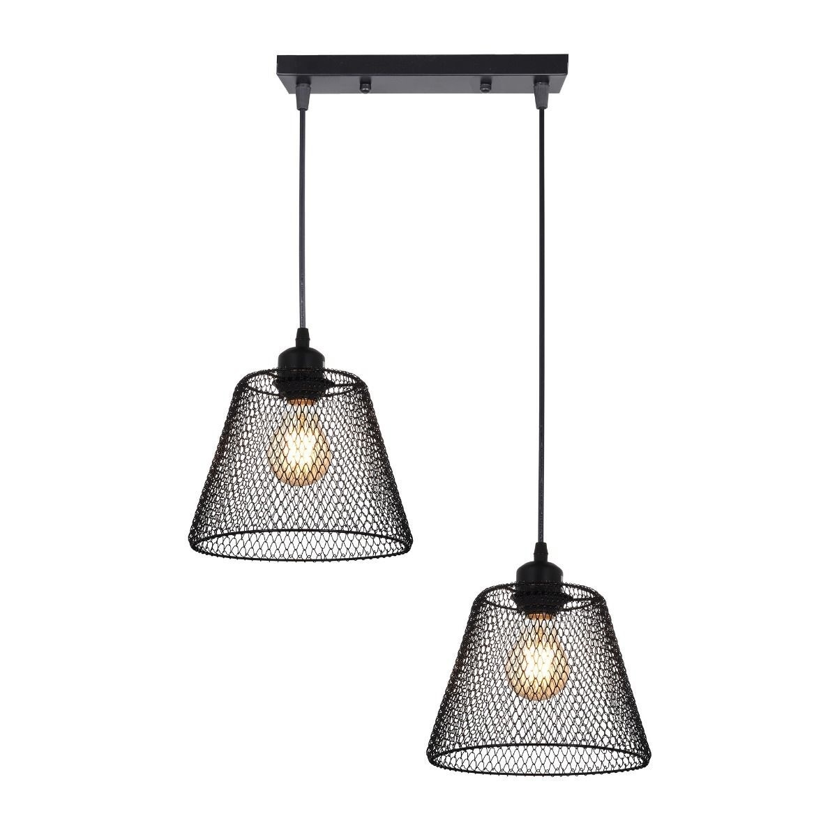 Pendul Loana SP2 B, 2xE27, negru, Klausen