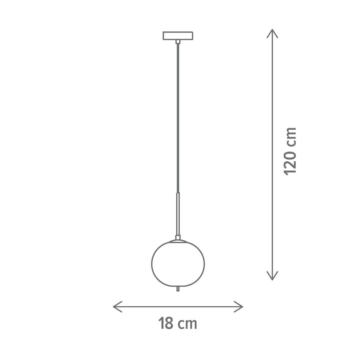 Pendul Lofty SP1, E27, negru, Klausen