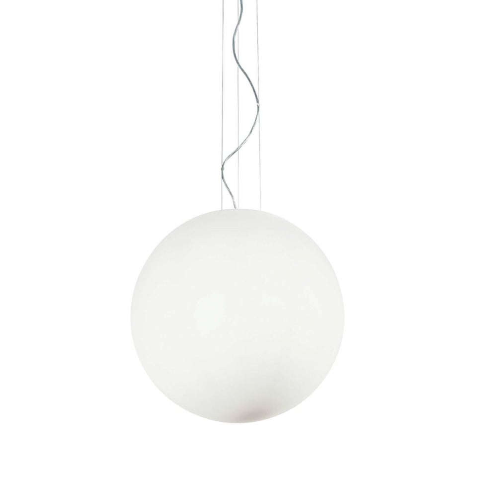 Pendul Mapa Bianco 032122, 1xE27, alb, IP20, Ideal Lux