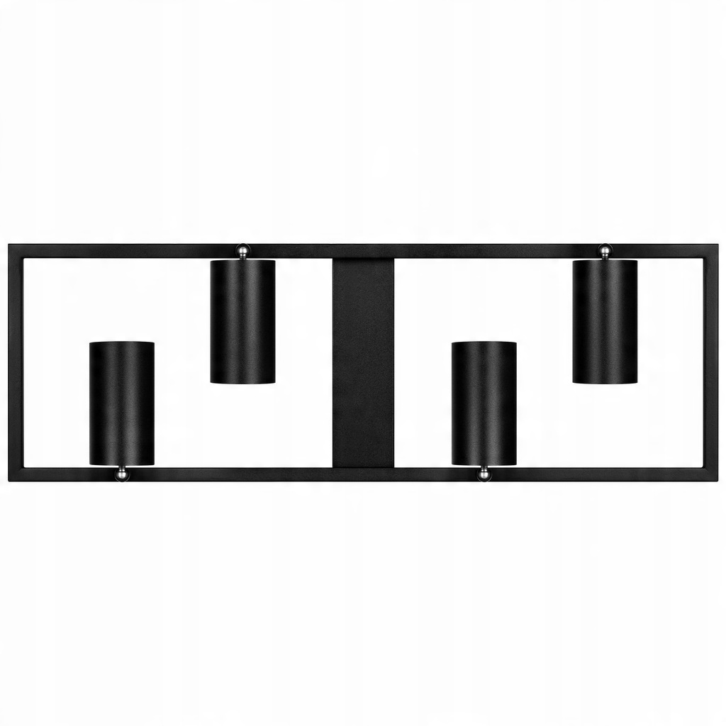 Plafoniera Bumo, cu spoturi, 4xGU10, neagra, Masterled - 2 | YEO